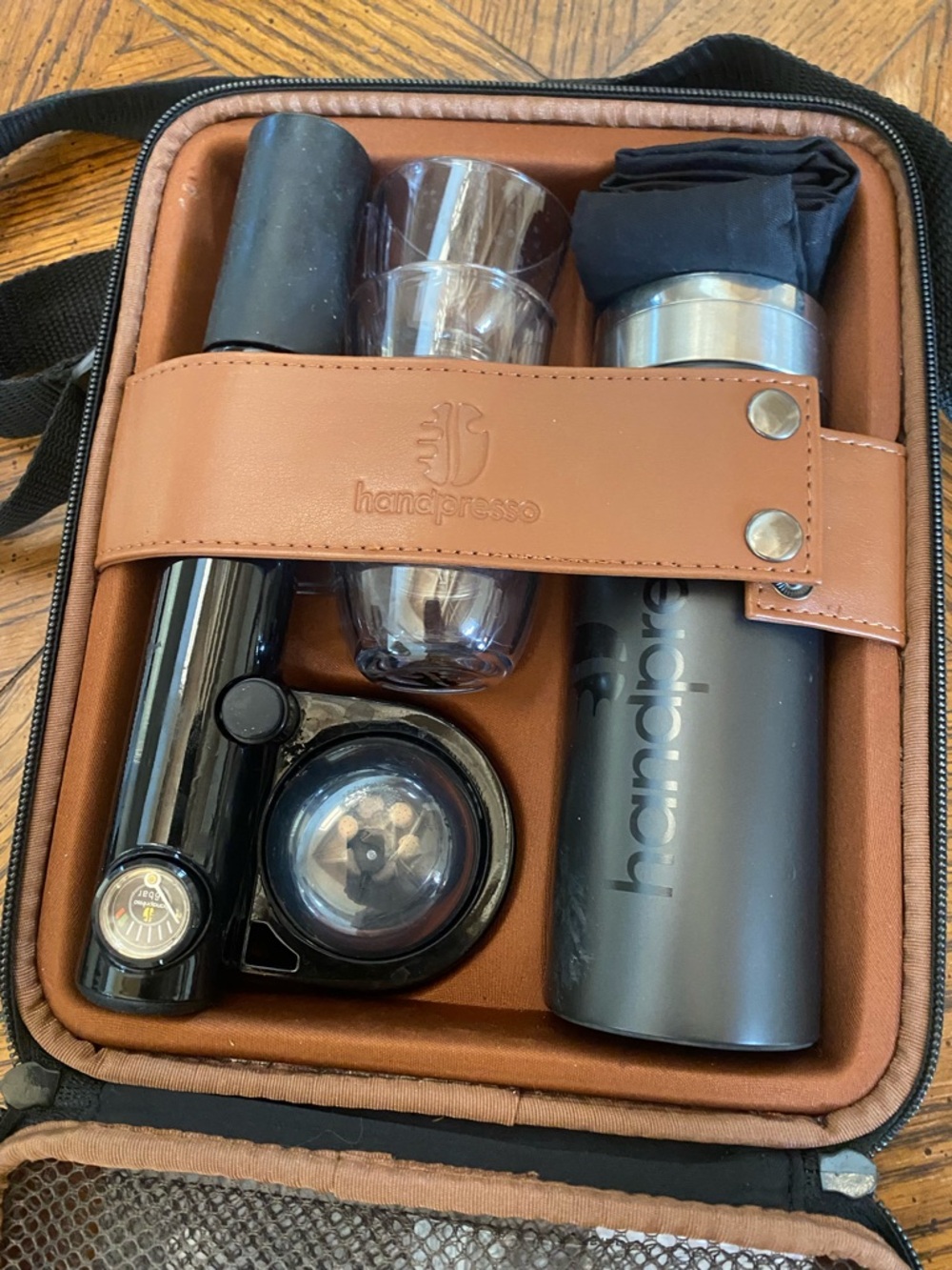 Handpresso Outdoor Portable Espresso Maker Complete Set w/ Case